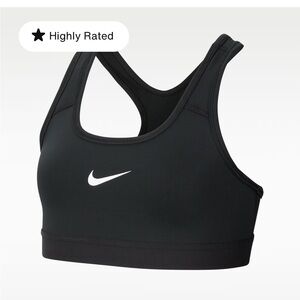 Nike Women's Black and White Sports Bra